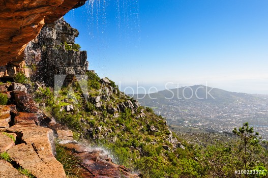 Bild på Kapstadt  Blick vom Tafelberg Sdafrika